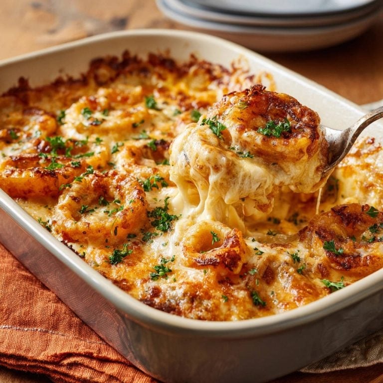Cheesy Golden Onion Bake: Golden Perfection, Never Soggy!