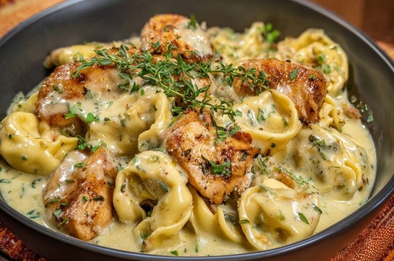 Creamy Herb Chicken Tortellini