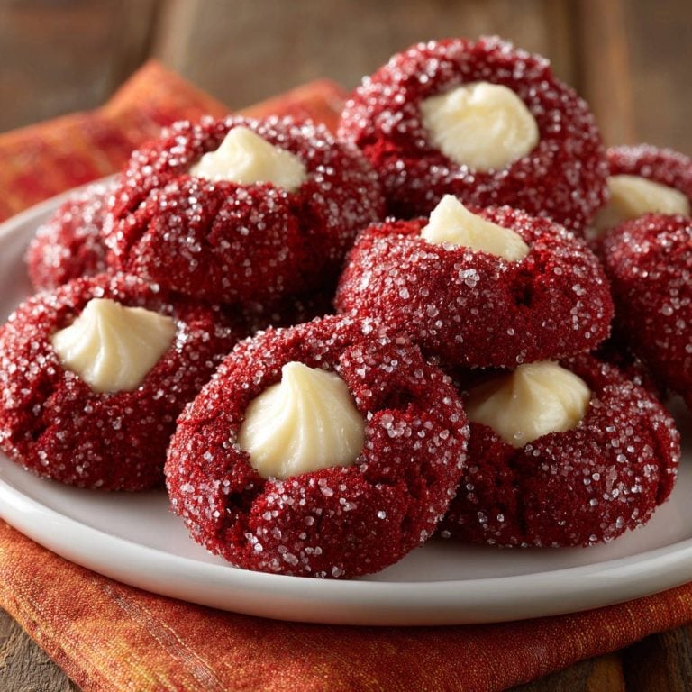 Red Velvet Thumbprint Cookies: The Secret to Soft, Stable Bites