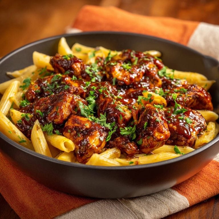 Sticky BBQ Chicken & Penne: Succulent & Easy