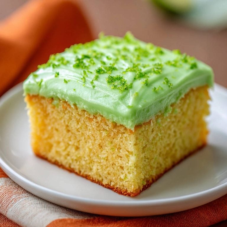 Zesty Lime Sunshine Cake: Your Fluffiest, Moistest Bite Yet!