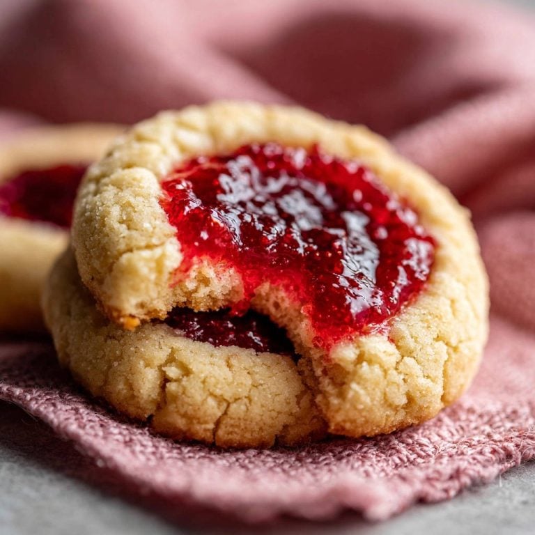 Classic Jam Thumbprint Cookies: Melt-in-Your-Mouth Perfection
