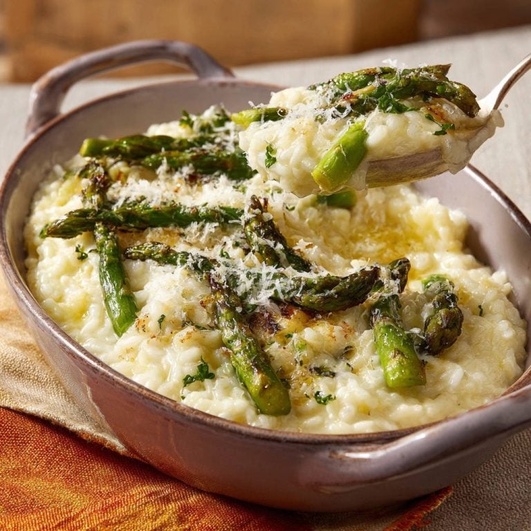 Creamy Asparagus Risotto: Your Guide to Never-Gummy Perfection