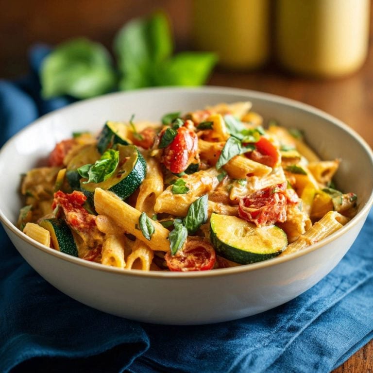 Creamy Roasted Tomato and Zucchini Penne: No More Watery Sauce!