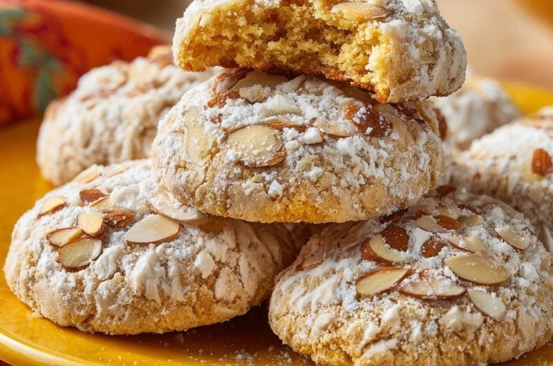 Melt-in-Your-Mouth Almond Cookies