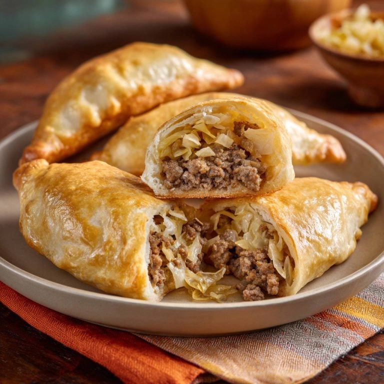 Savory Meat and Cabbage Hand Pies: Perfectly Flaky & Flavorful