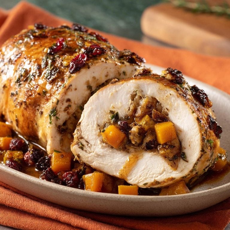 Autumn Harvest Stuffed Chicken Roulade: Fool-Proof & Juicy Perfection
