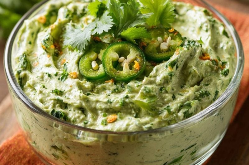 Creamy Cilantro-Jalapeño Dip