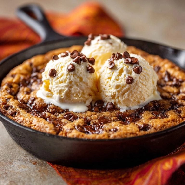 Giant Skillet Chocolate Chip Cookie: Your Secret to Gooey Bliss