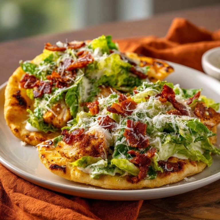 Grilled Chicken Caesar Flatbreads: Juicy & Irresistible