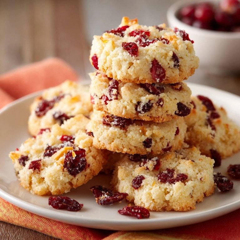 Chewy Cranberry Orange Coconut Cookies: Perfectly Tender & Moist