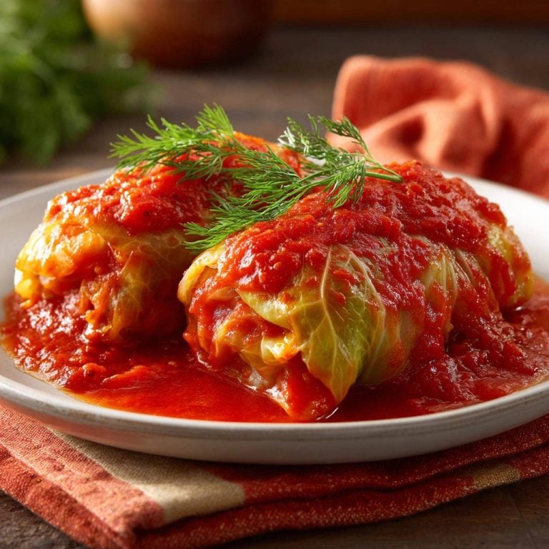 Classic Stuffed Cabbage Rolls: Tender & Easy-to-Roll Perfection