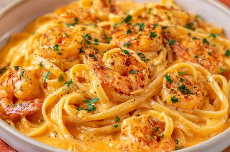 Creamy Cajun Shrimp Pasta