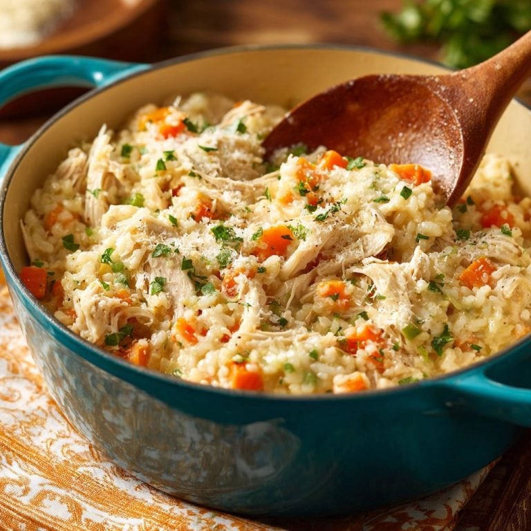 Creamy Chicken & Carrot Risotto: Never Gummy, Always Perfect
