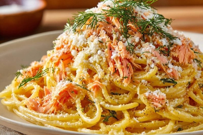 Creamy Salmon Dill Pasta