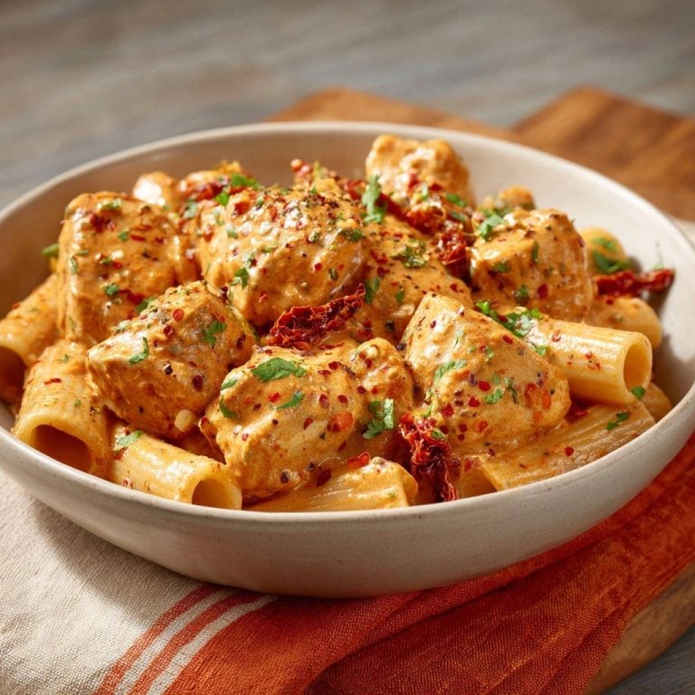 Creamy Sun-Dried Tomato Chicken Pasta: Melts in Your Mouth!