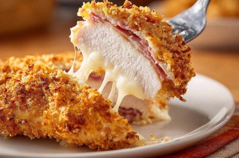 Crispy Stuffed Chicken