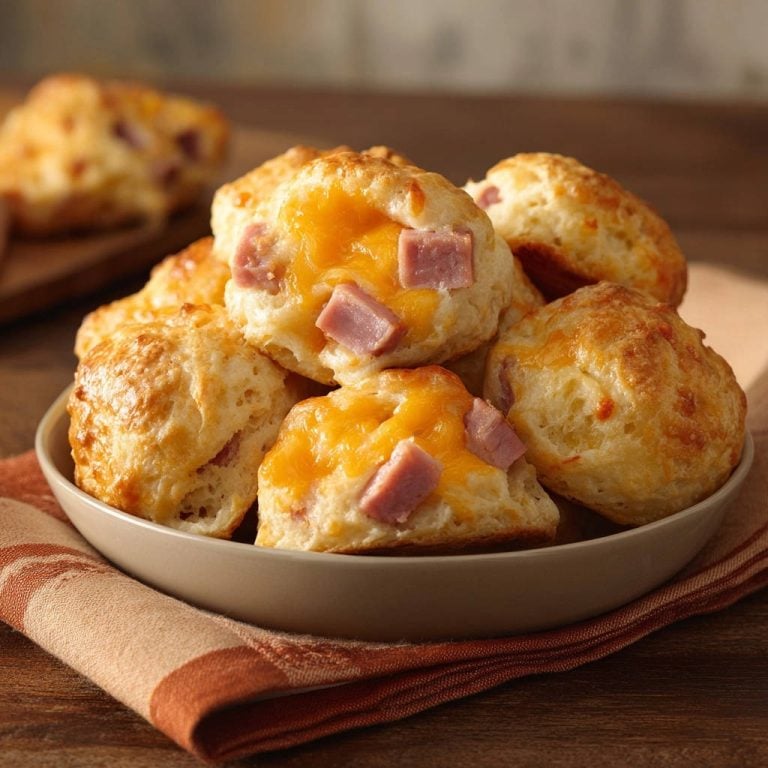 Ham & Cheddar Breakfast Biscuits: The Secret to Airy Fluff