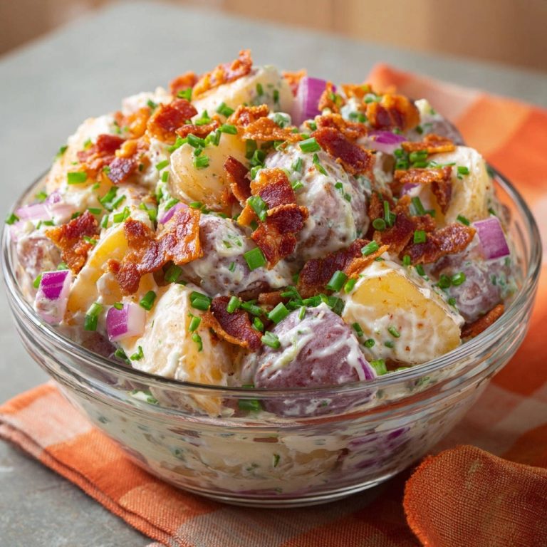My Ultimate Loaded Potato Salad: The Secret to Creamy Perfection
