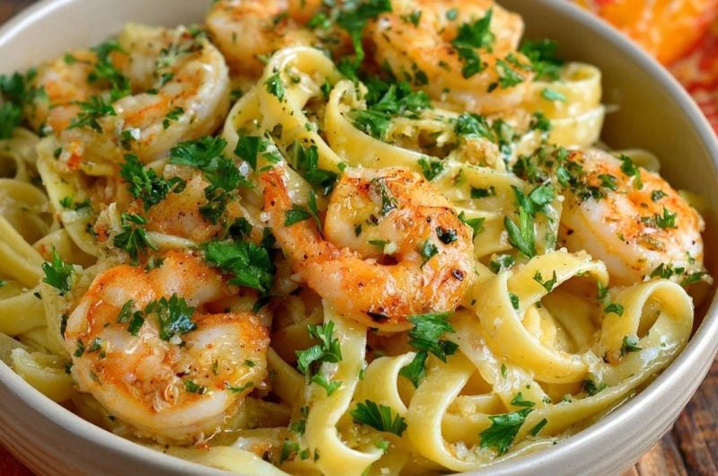 Speedy Shrimp Scampi