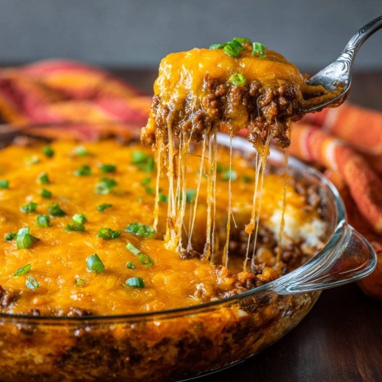 Ultimate Cheesy Beef Bake: The Secret to Juicy Beef