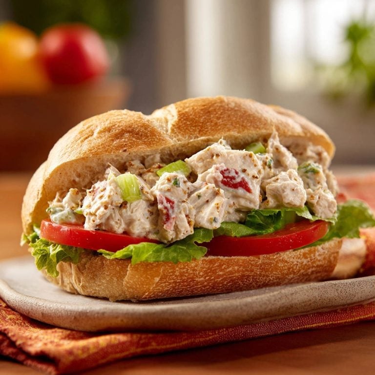 Ultimate Zesty Chicken Salad Sub: Vibrant Flavor in Every Bite!