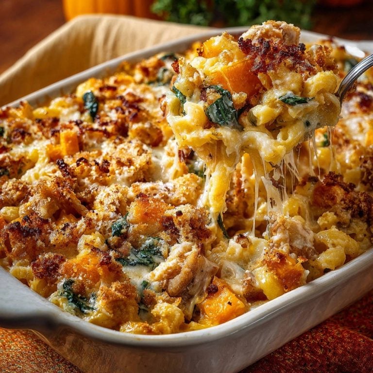 Creamy Butternut & Spinach Mac and Cheese: The Secret to Never Dry