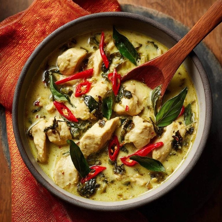 Creamy Thai Green Chicken Curry