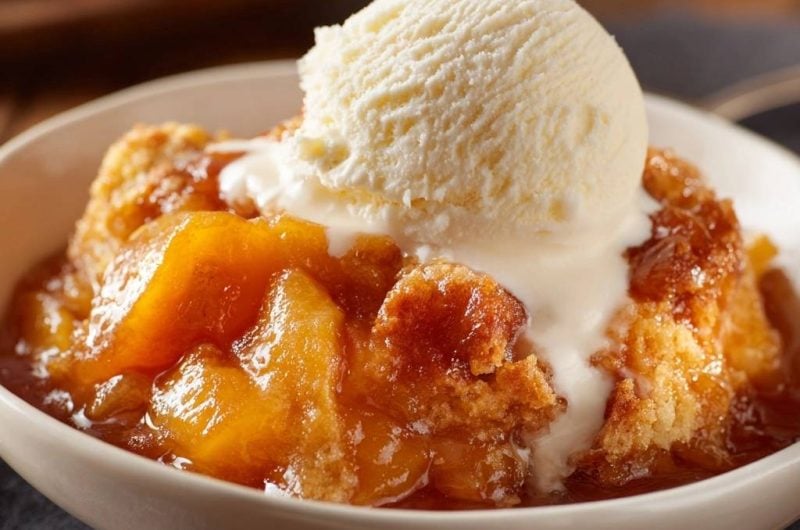 Easy Peach Cobbler