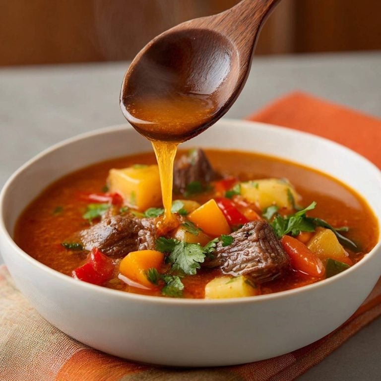 Hearty Beef Pepper Potato Stew Recipe