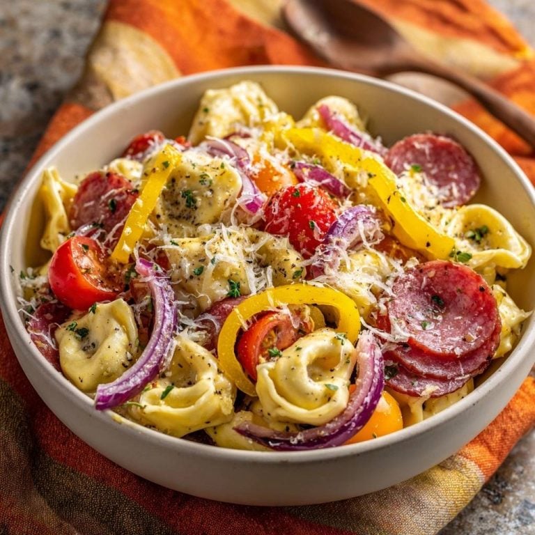 Italian Tortellini Antipasti Salad: Crisp, Flavor-Packed Recipe