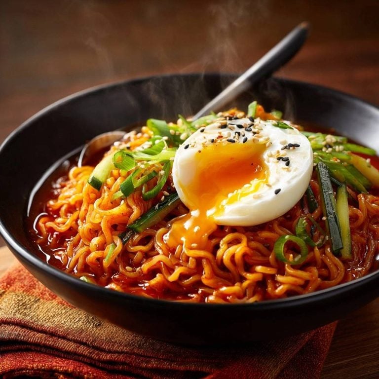 Spicy Ramen with Jammy Egg