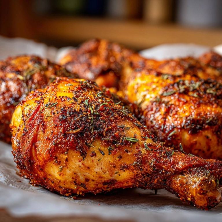 Crispy Rosemary Paprika Chicken Drumsticks