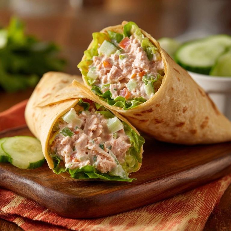 Mastering Creamy Tuna Salad Wraps with a Toasted Finish