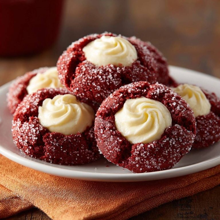 Mastering Red Velvet Cream Cheese Thumbprints