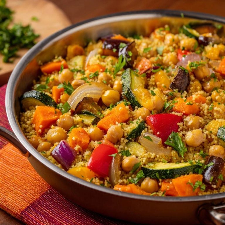 Mastering Roasted Vegetable Chickpea Couscous